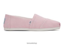 Toms Women KROST Alpargata Suede Pink Shoes Z480RF81