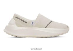 Toms Women KROST Gamma Trainers Natural Suede Shoes Z480RF314