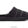 Toms Women KROST Mallow Mule Black Shoes Z480RF283