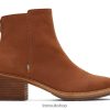Toms Women Marina Boot Tan Shoes Z480RF231