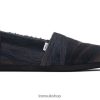 Toms Women Ombre Alpargata Ombre Black Shoes Z480RF79