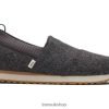 Toms Women Resident Alpargata Grey Shoes Z480RF297