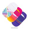 Toms Women Ultimate No Show Socks Unity 3 Pack Rainbow Multi Accessories Z480RF322
